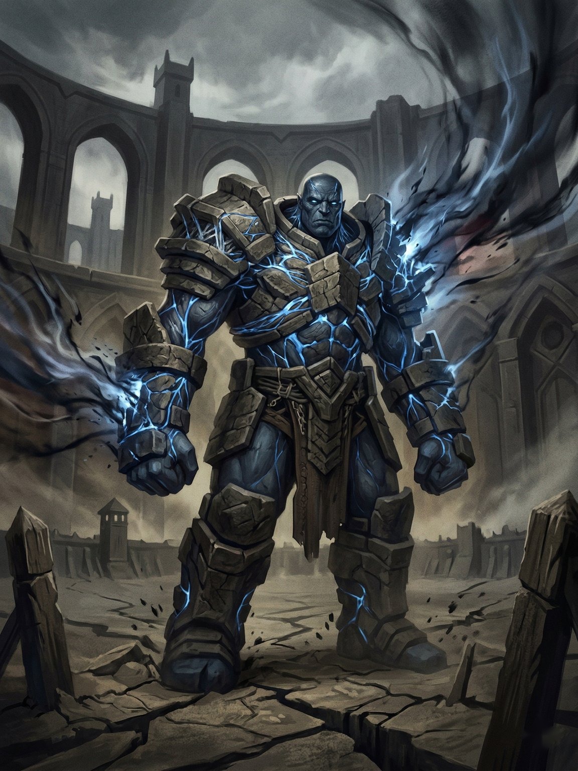 Ilustración de Muro de Umbral