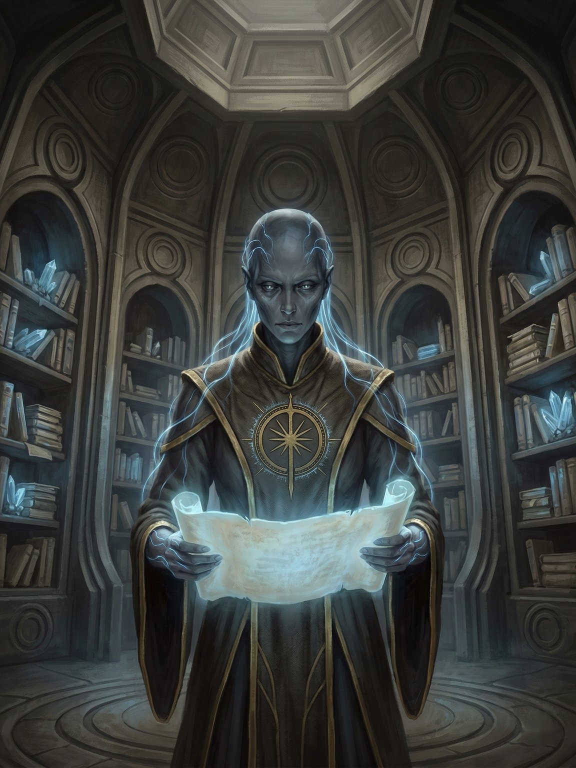 Ilustración de Archivista del Orden