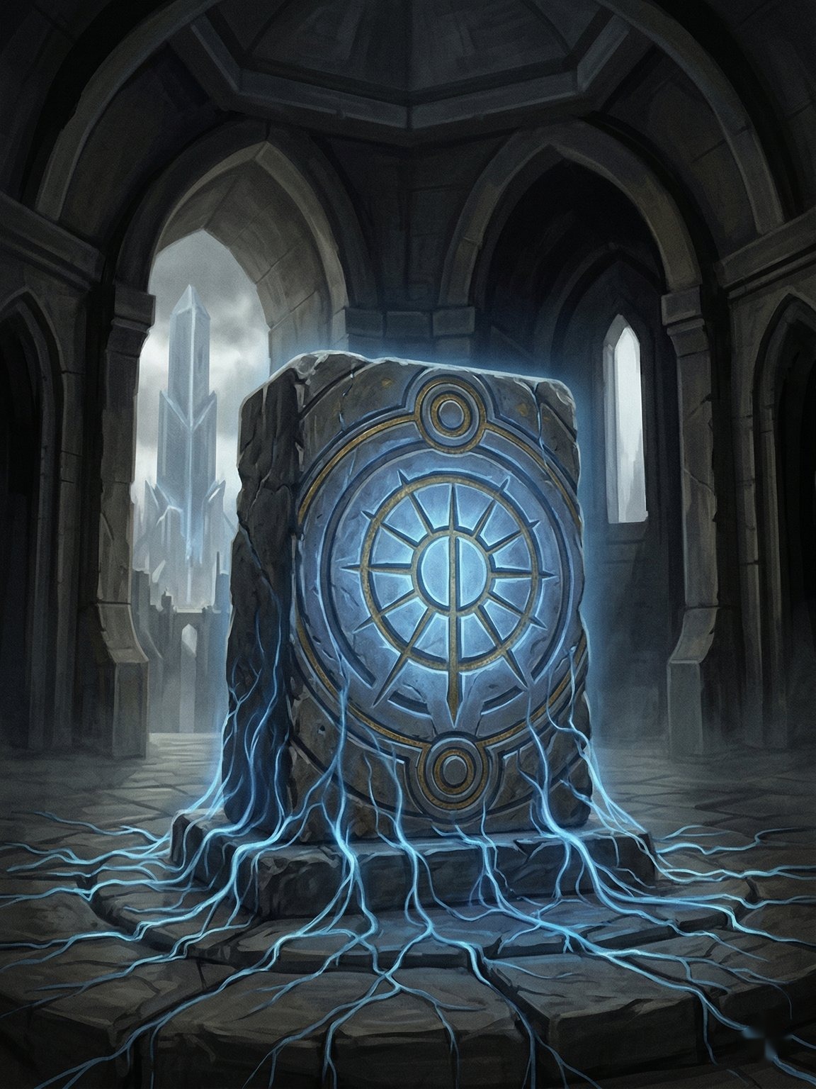 Ilustración de Runa de Anclaje