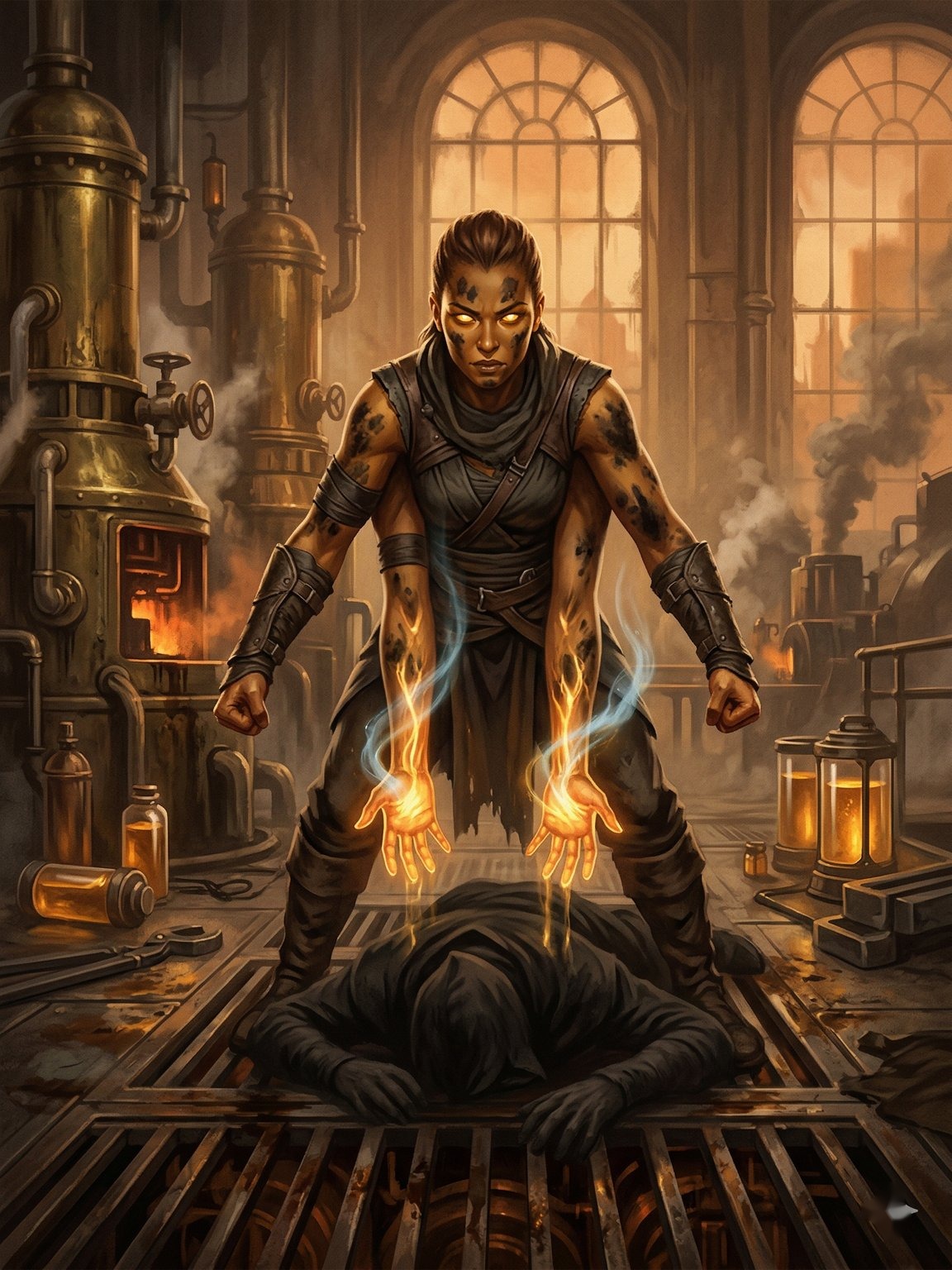 Ilustración de Extractora de Realidad