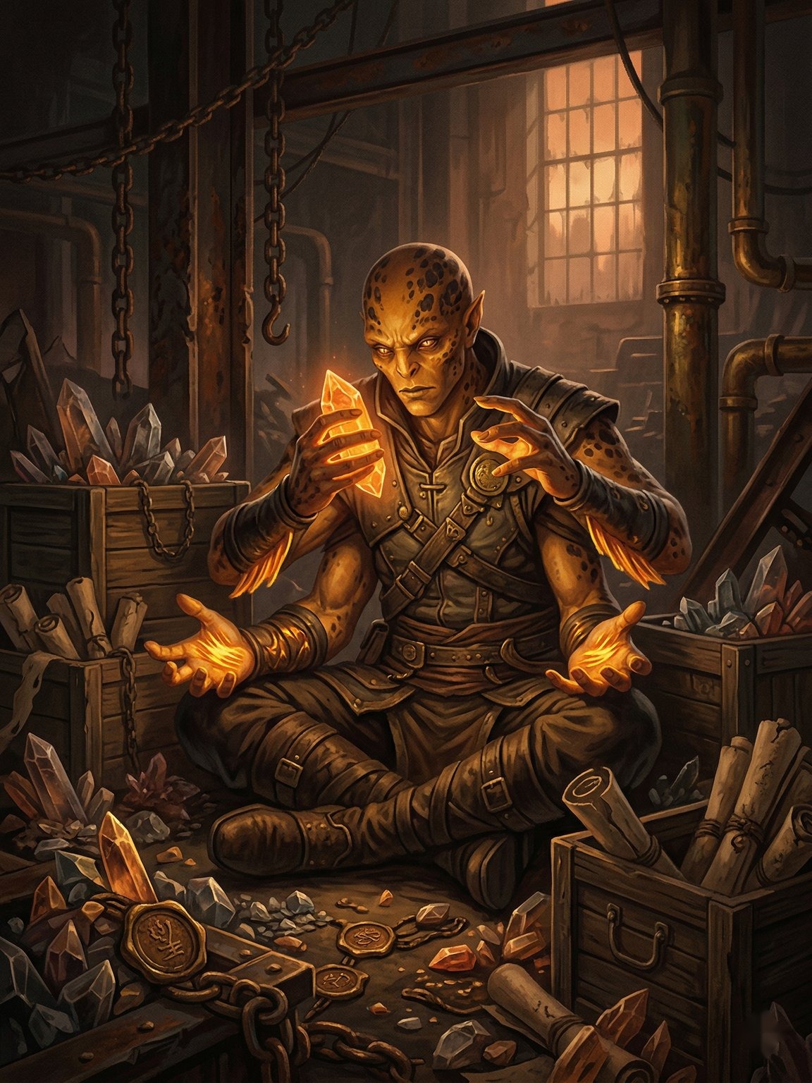 Ilustración de Coleccionista de Mundos