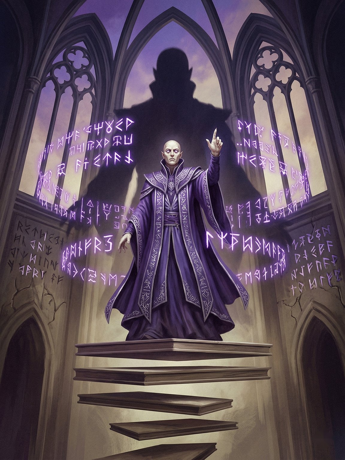 Ilustración de Heraldo de la Nueva Ley