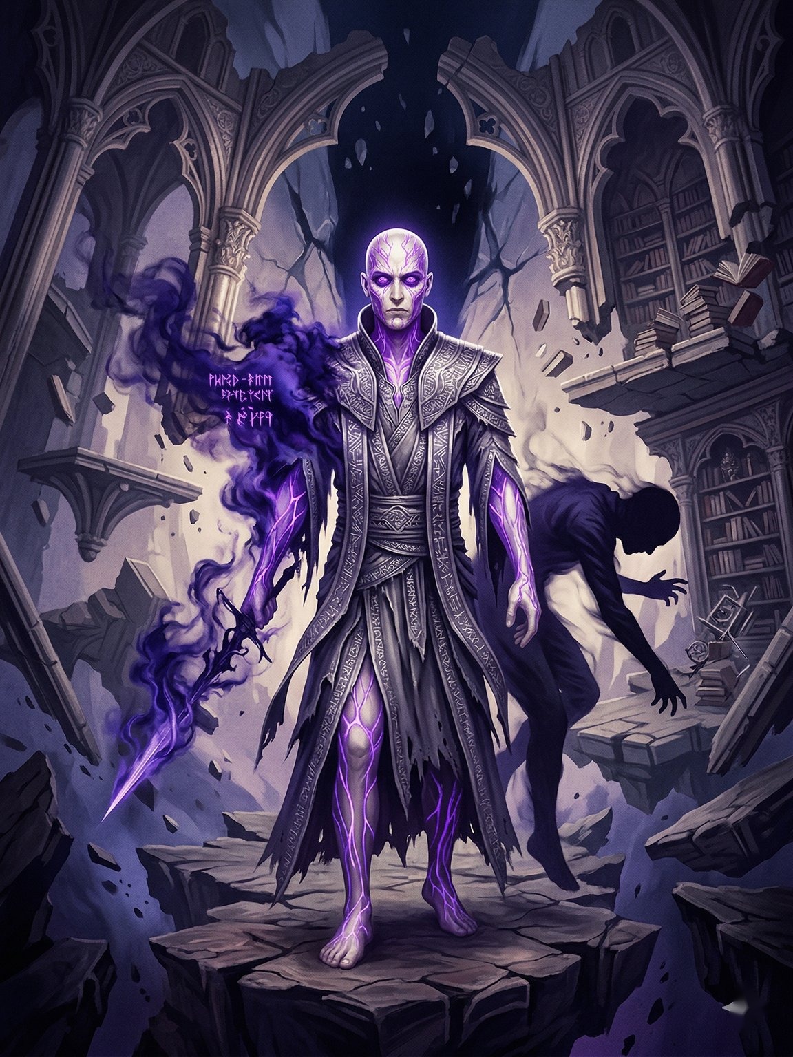 Ilustración de Vael, el que Reescribió su Muerte