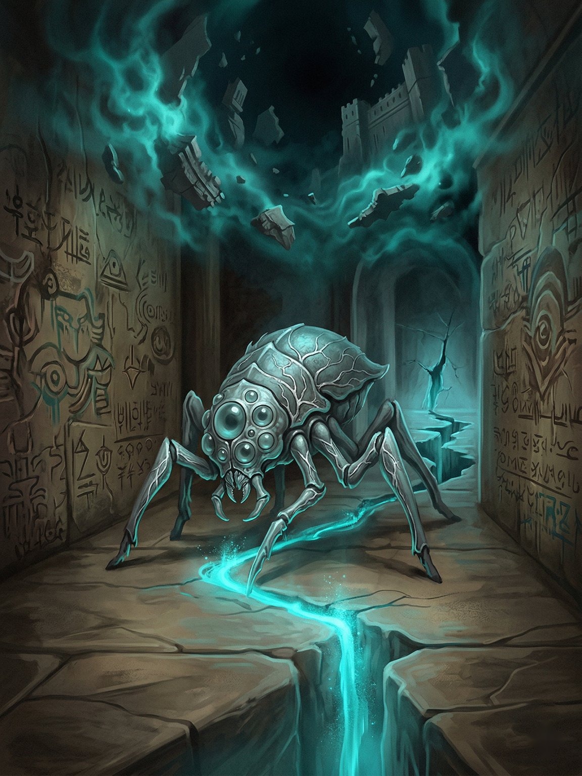 Ilustración de Rastreador de Grietas