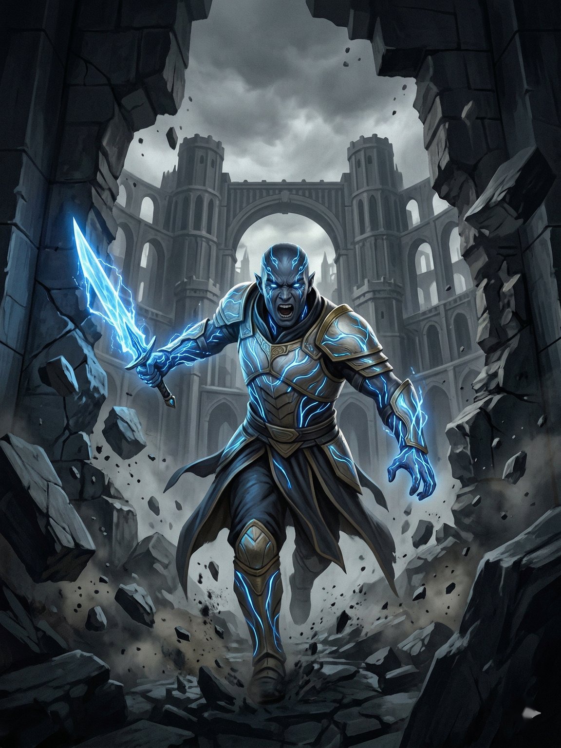 Ilustración de Escudero de la Brecha