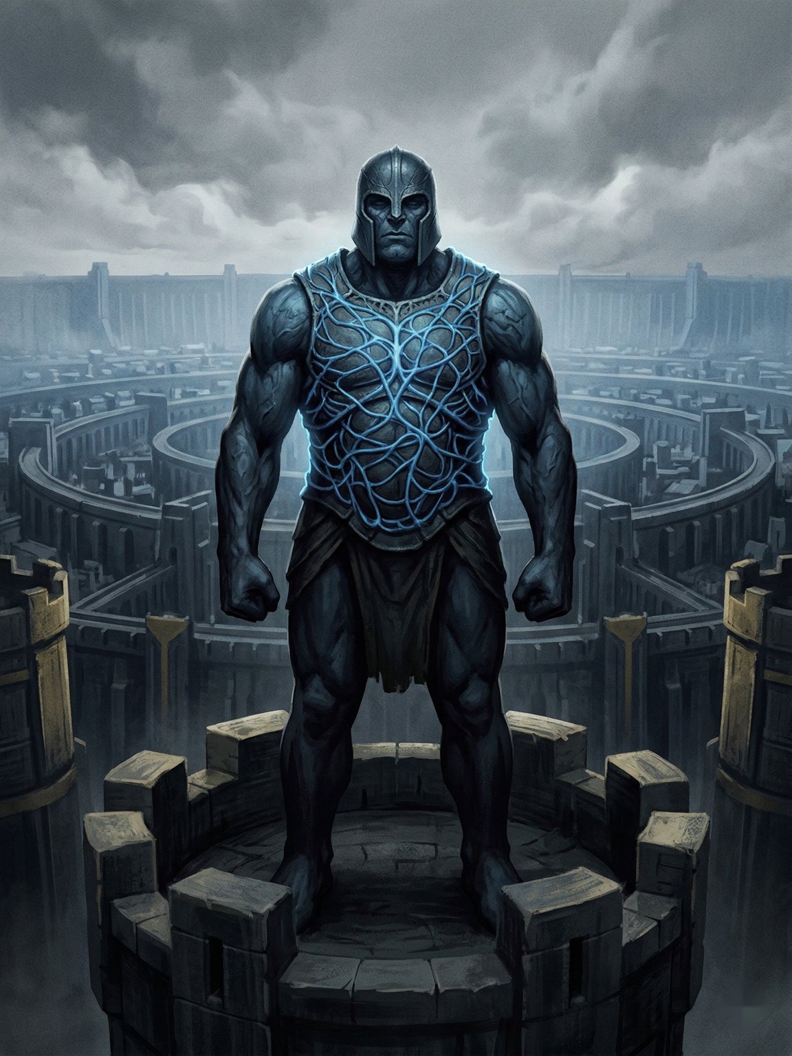 Ilustración de Templario del Velo