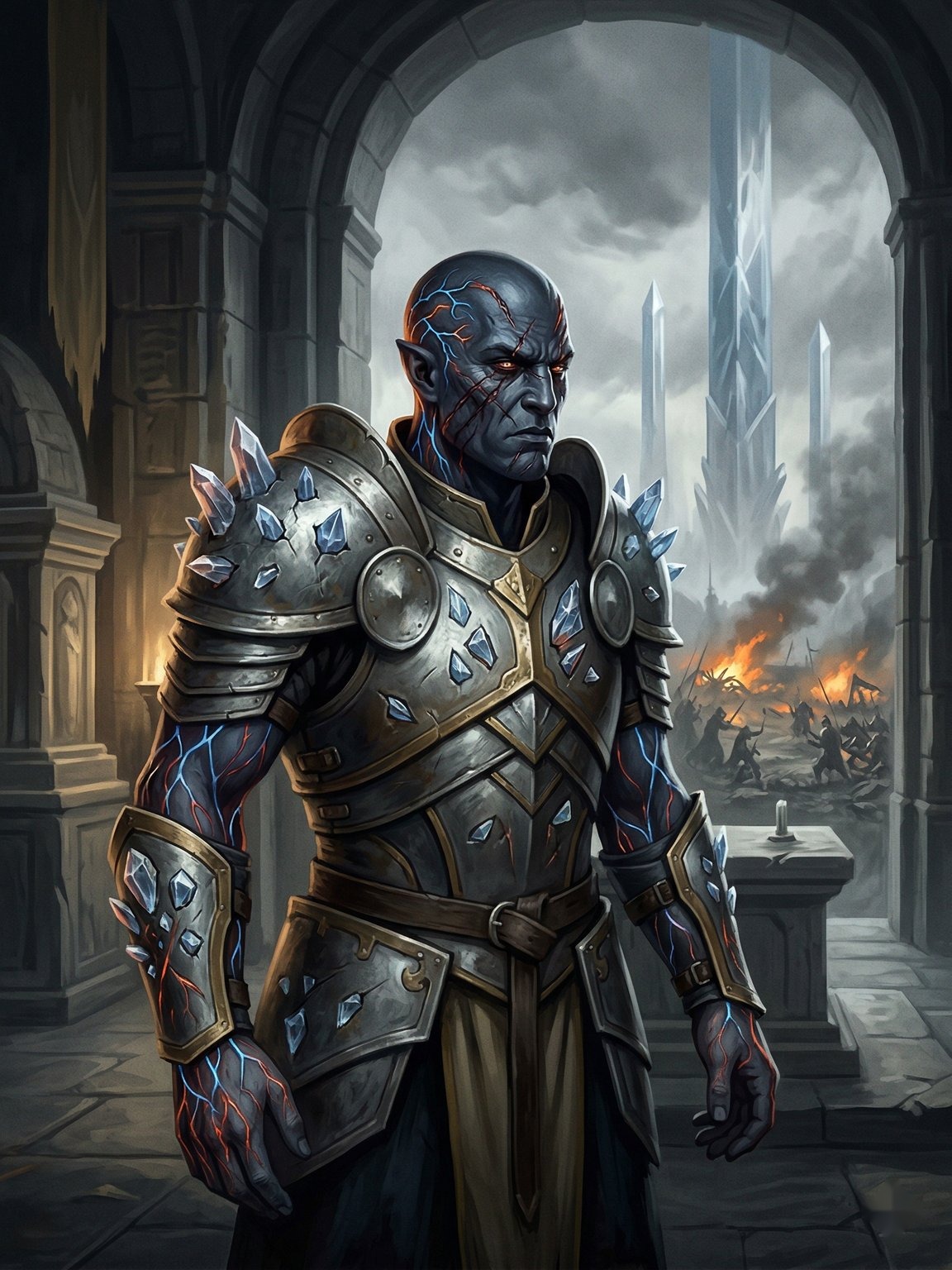 Ilustración de Vengador del Sello