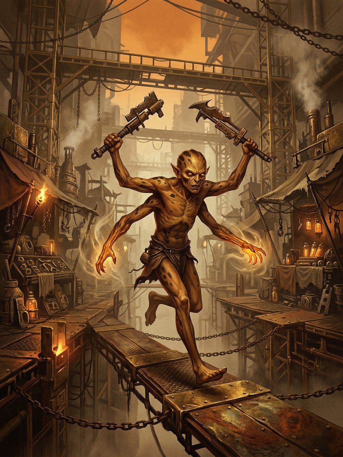 Ilustración de Drenador Voraz