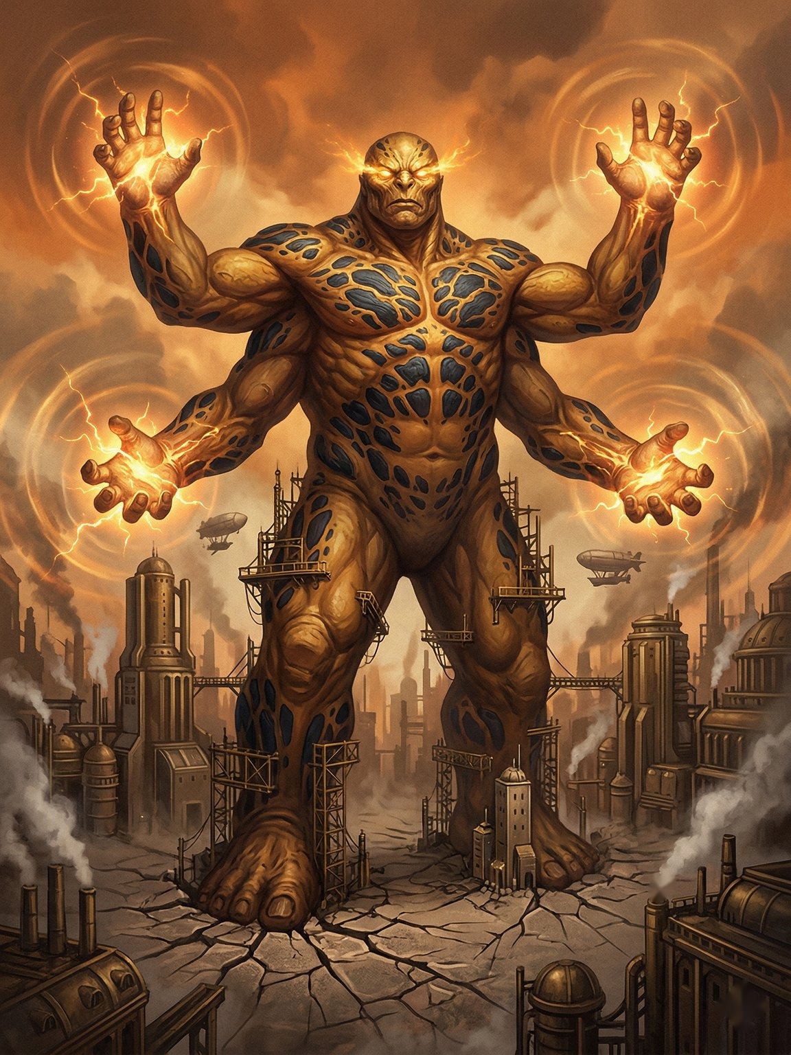 Ilustración de Titán de la Cosecha