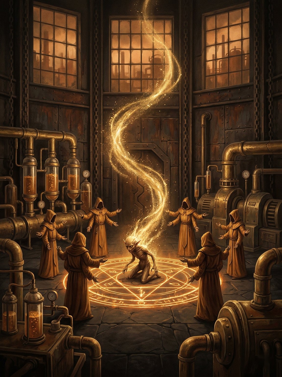 Ilustración de Rito de Extracción