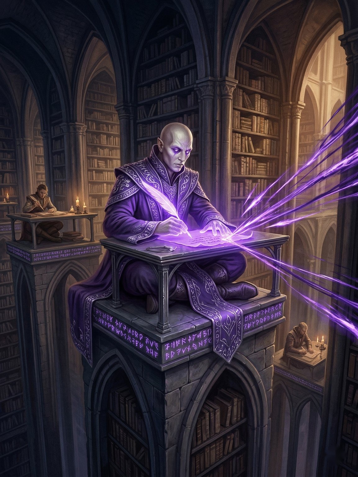 Ilustración de Cronista de Grietas