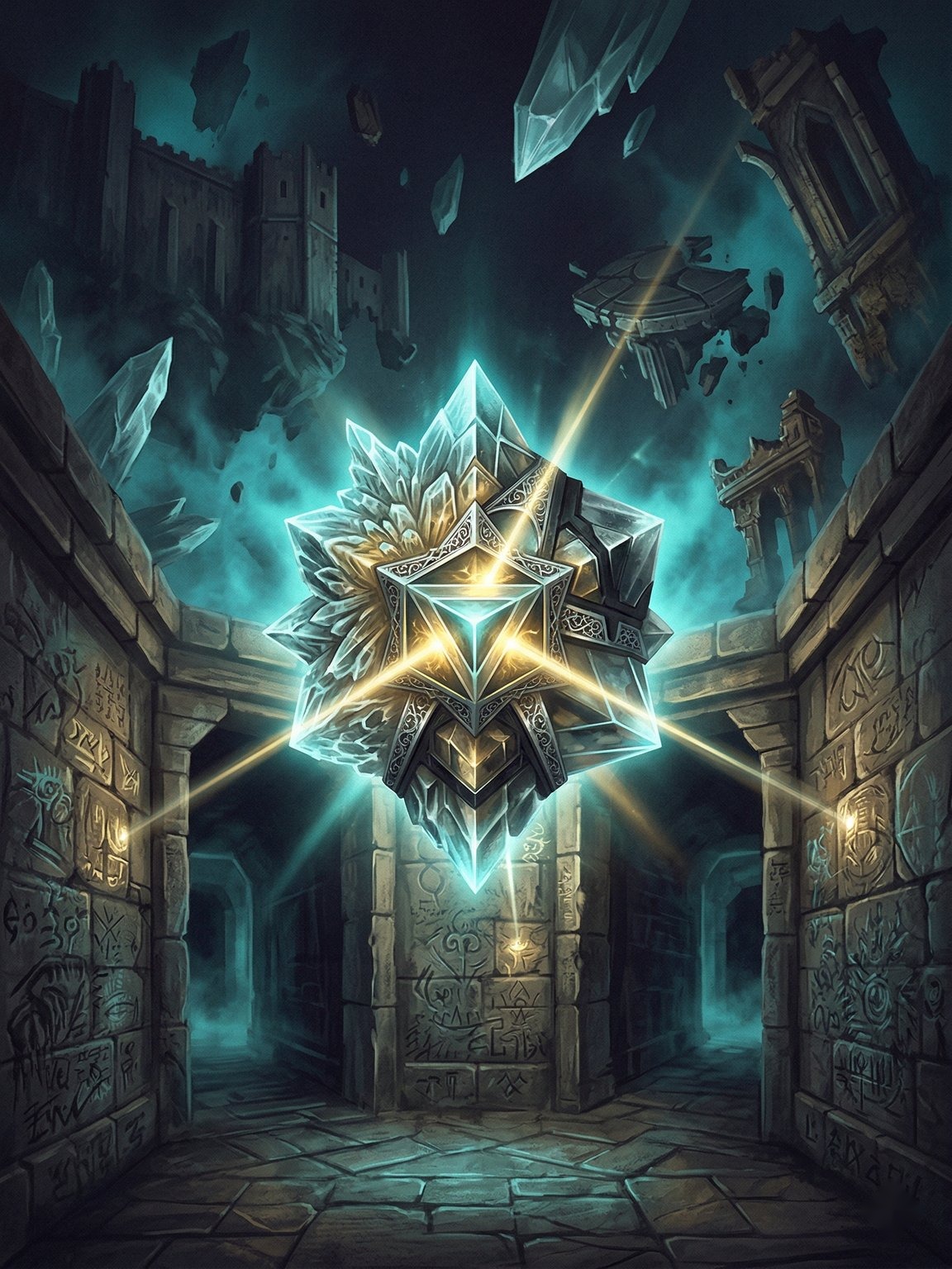 Ilustración de Cristal de Umbral