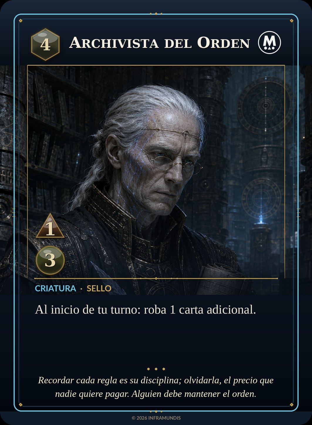 Carta de Archivista del Orden