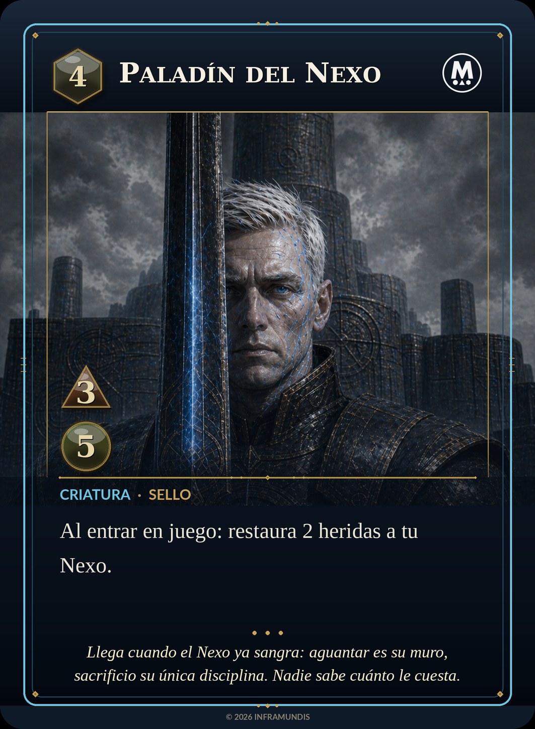 Carta de Paladín del Nexo