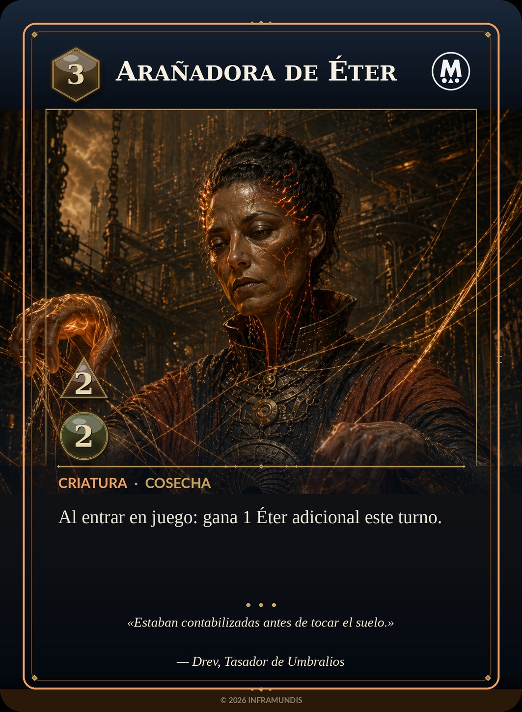 Carta de Arañadora de Éter