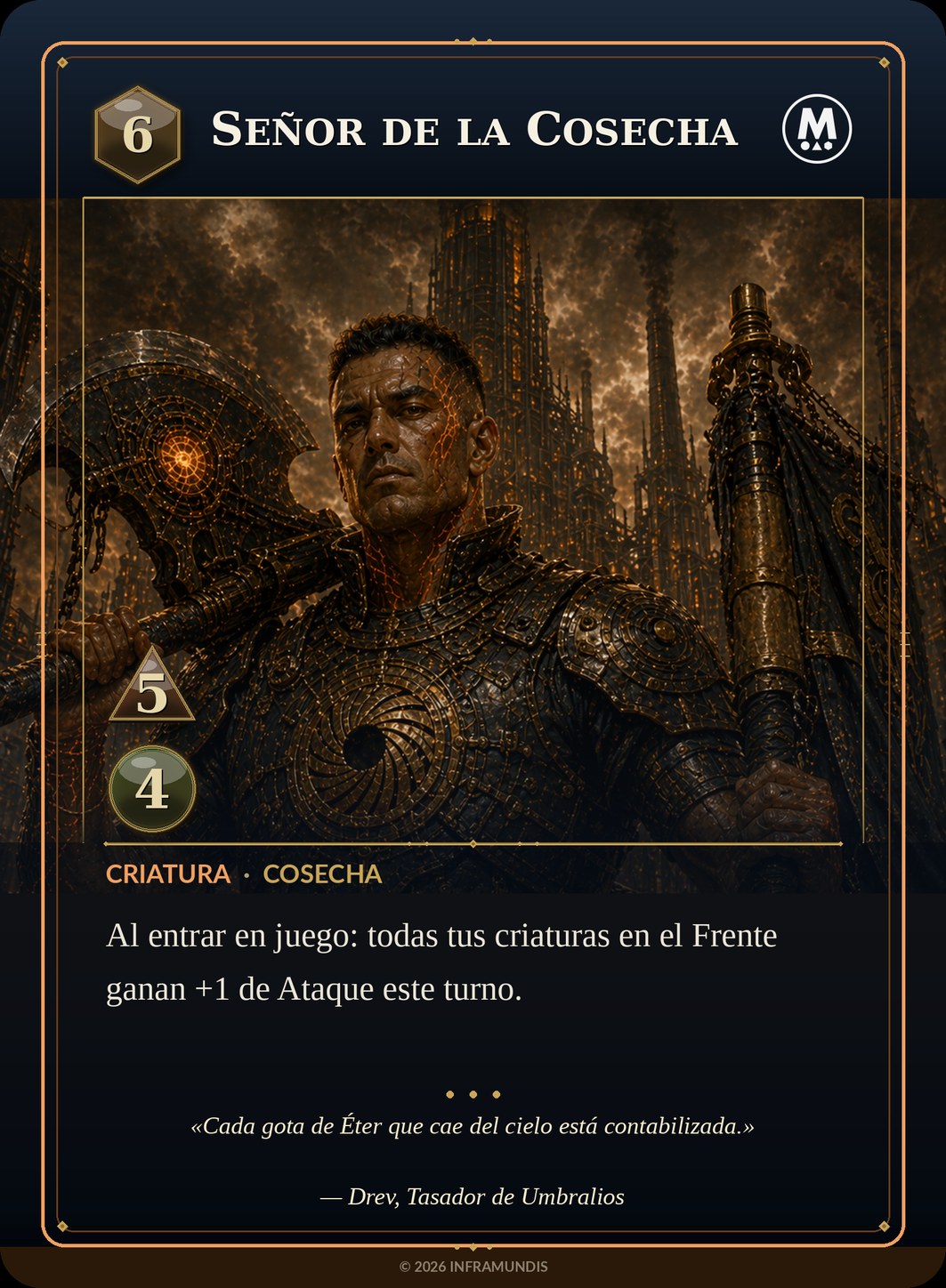 Carta de Señor de la Cosecha