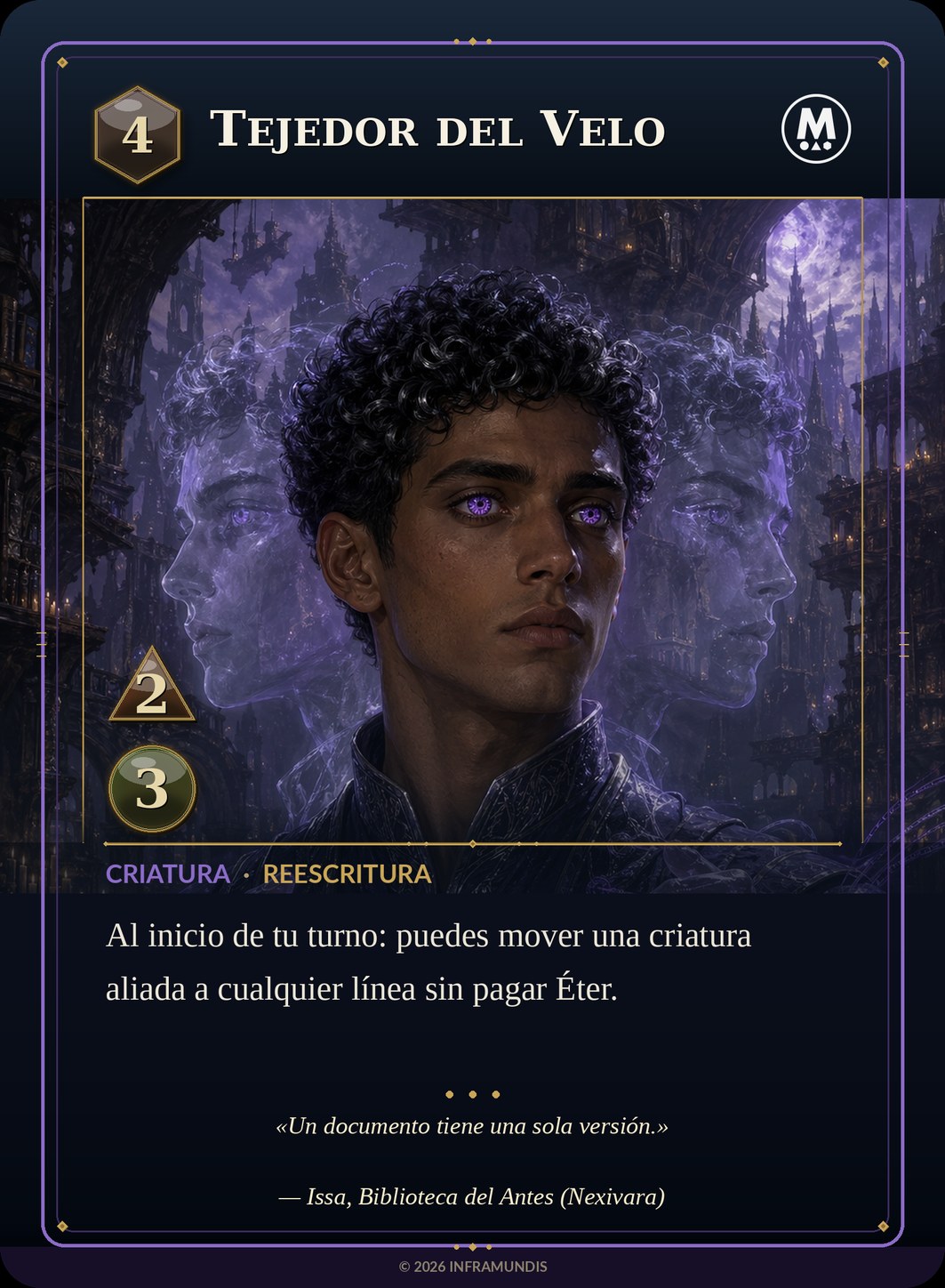 Carta de Tejedor del Velo