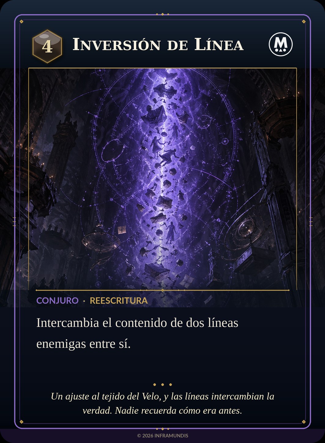 Carta de Inversión de Línea