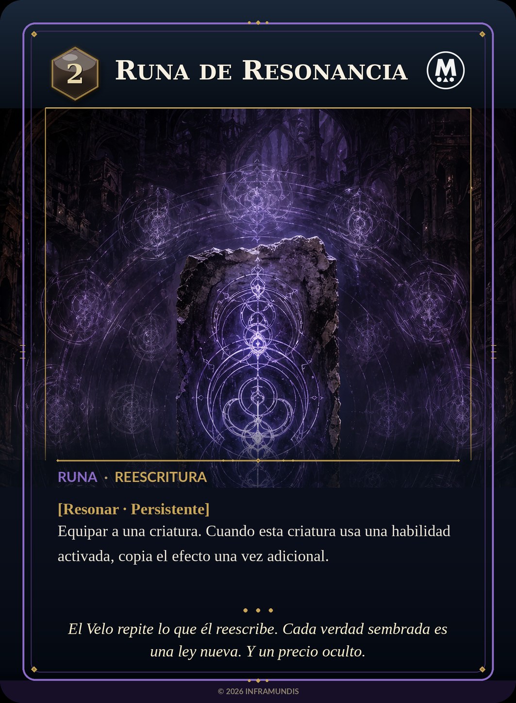 Carta de Runa de Resonancia