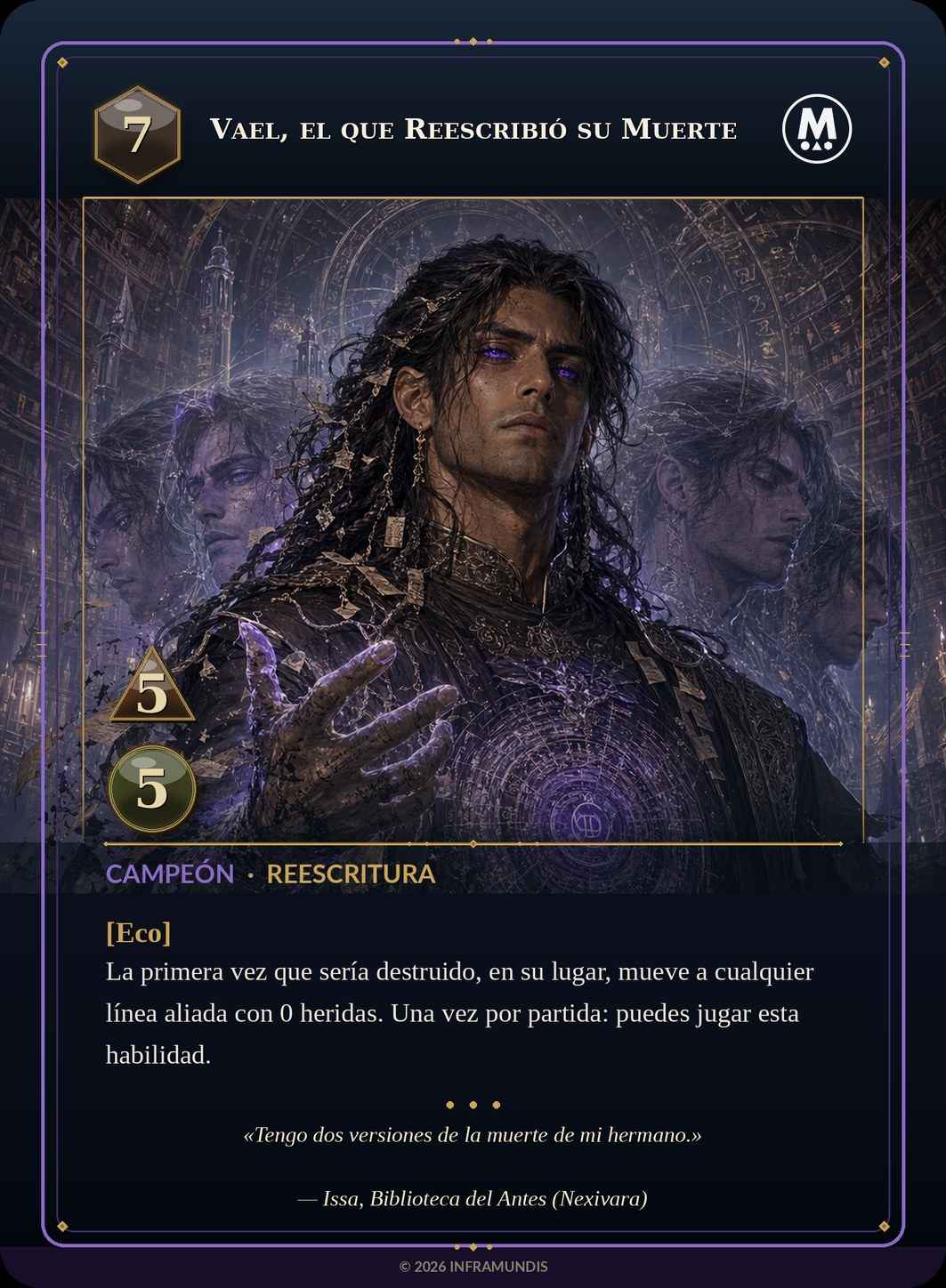 Carta de Vael, el que Reescribió su Muerte