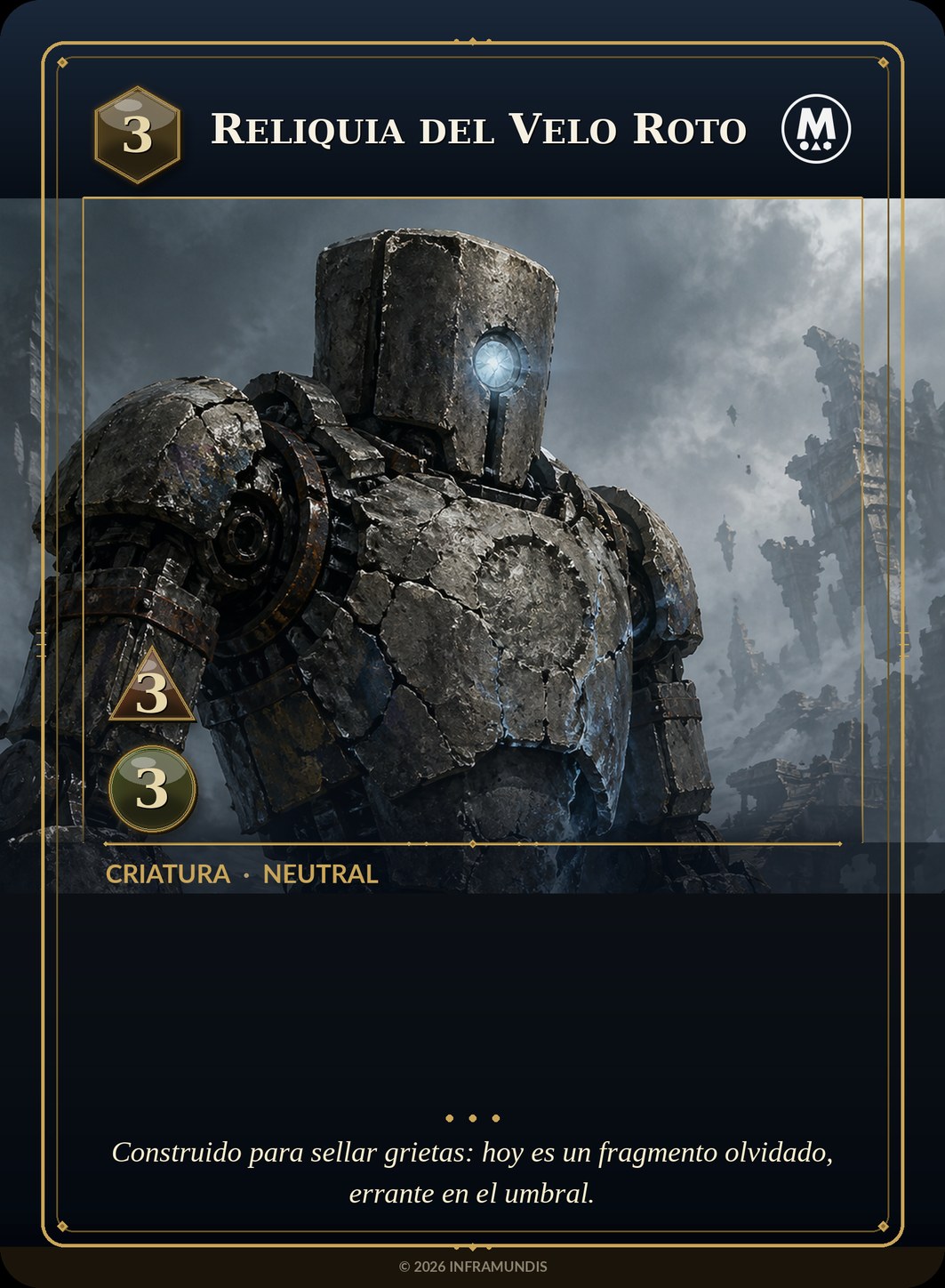 Carta de Reliquia del Velo Roto