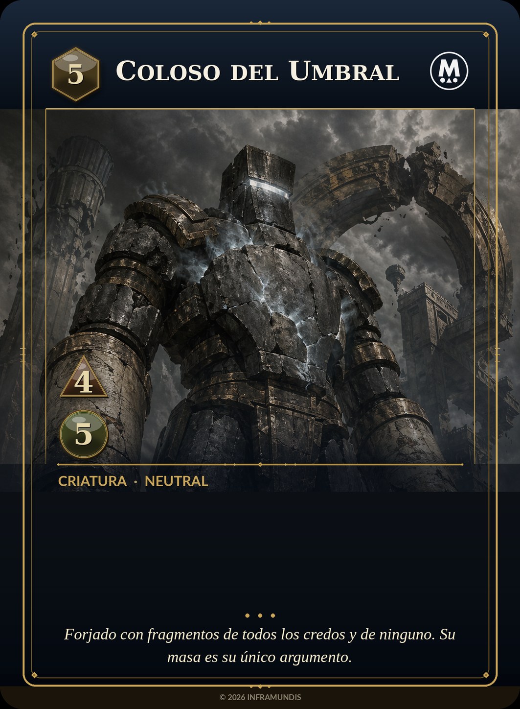 Carta de Coloso del Umbral