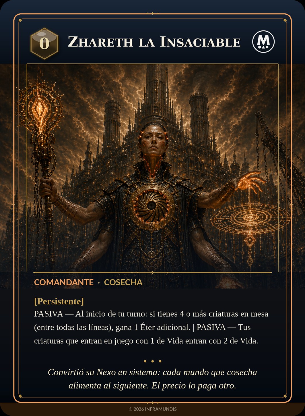 Carta de Zhareth la Insaciable