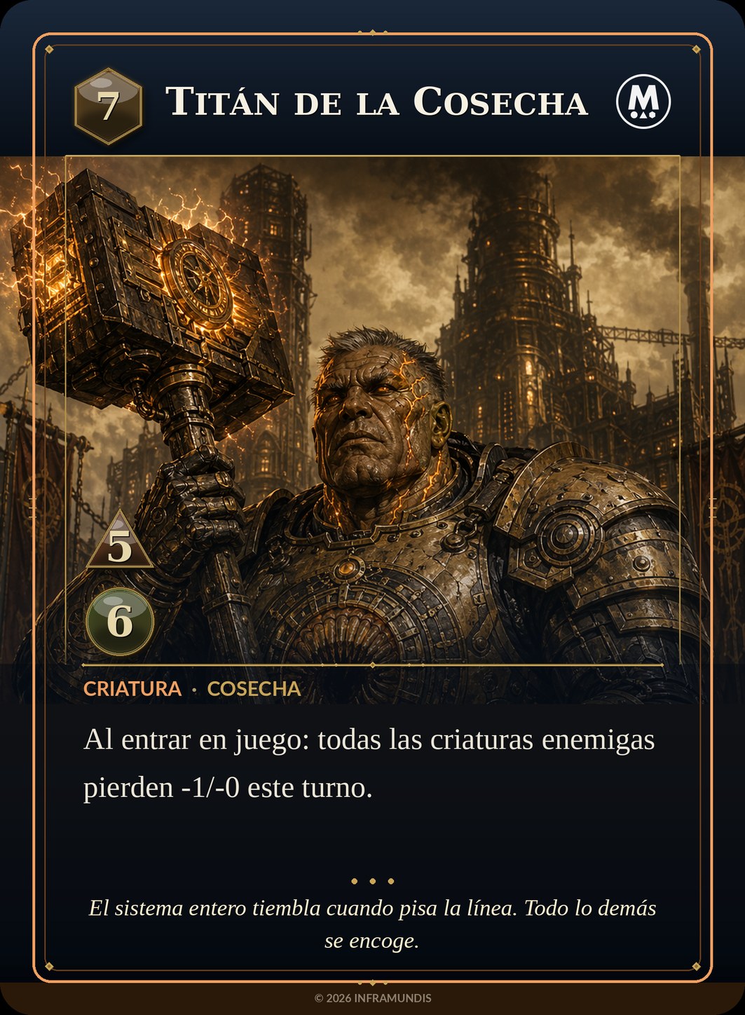 Carta de Titán de la Cosecha