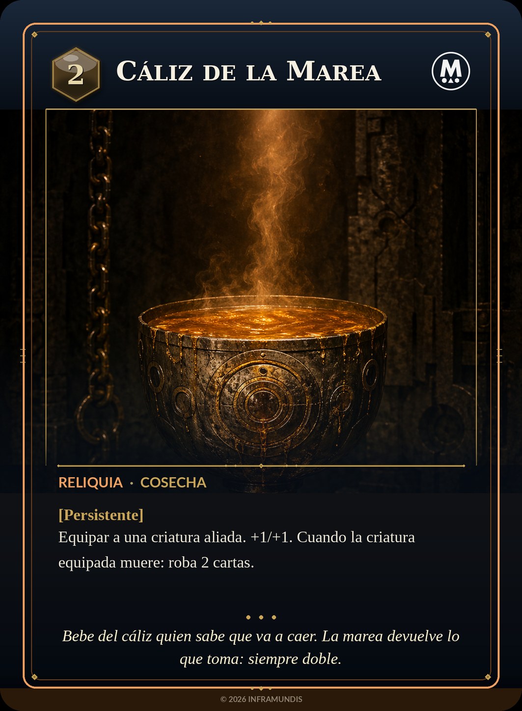 Carta de Cáliz de la Marea