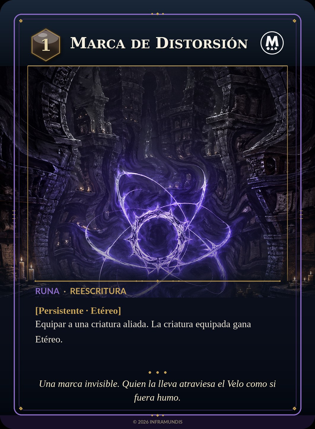 Carta de Marca de Distorsión