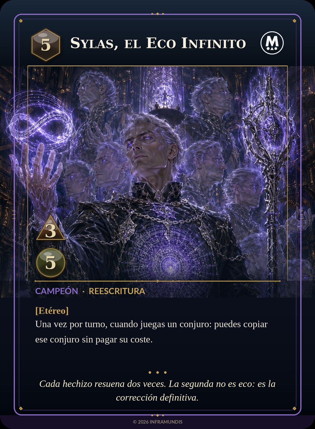Carta de Sylas, el Eco Infinito